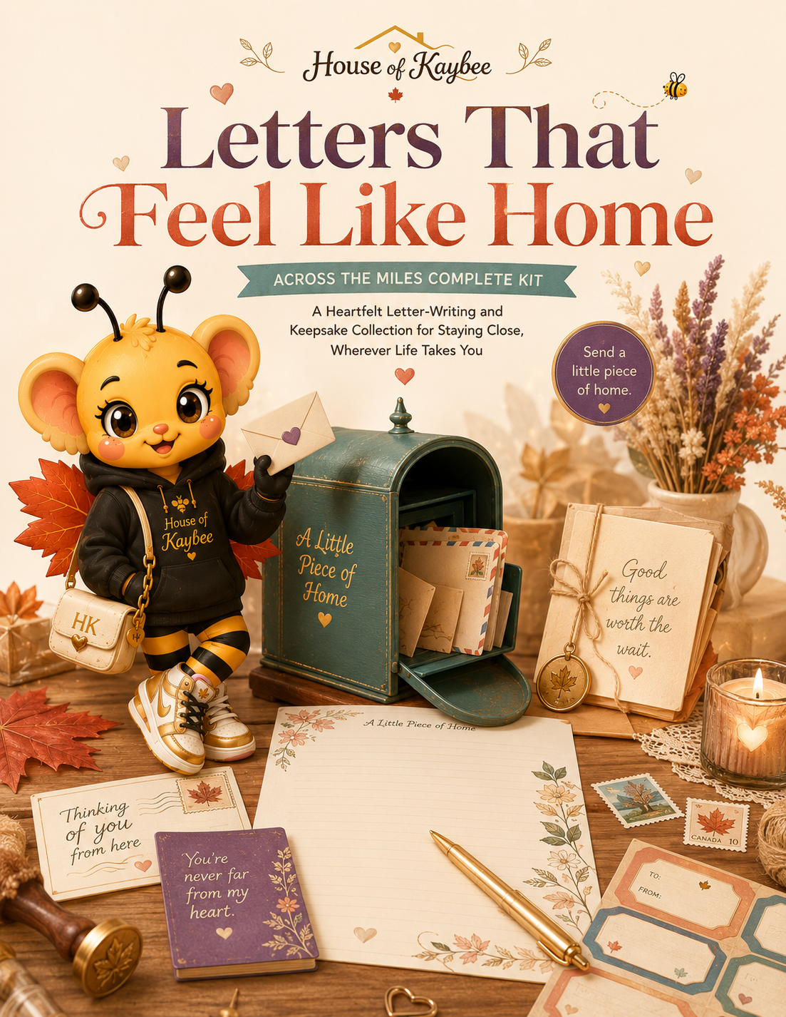 Letters That Feel Like Home - Across the Miles Complete Kit