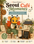 Seoul Café Moments - Coloring Book