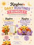 Kids Daily Routines Bundle | Morning & Bedtime Printable Planners