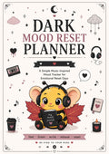 Dark Mood Reset Planner