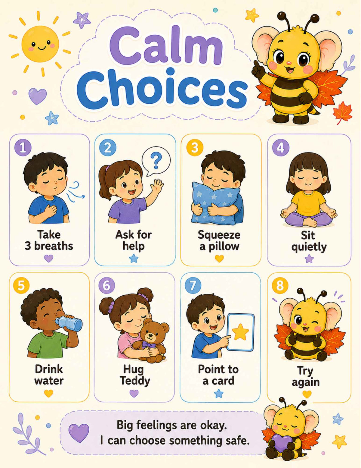 Kaybee Morning Routine Visual Planner | Printable Kids Routine Chart