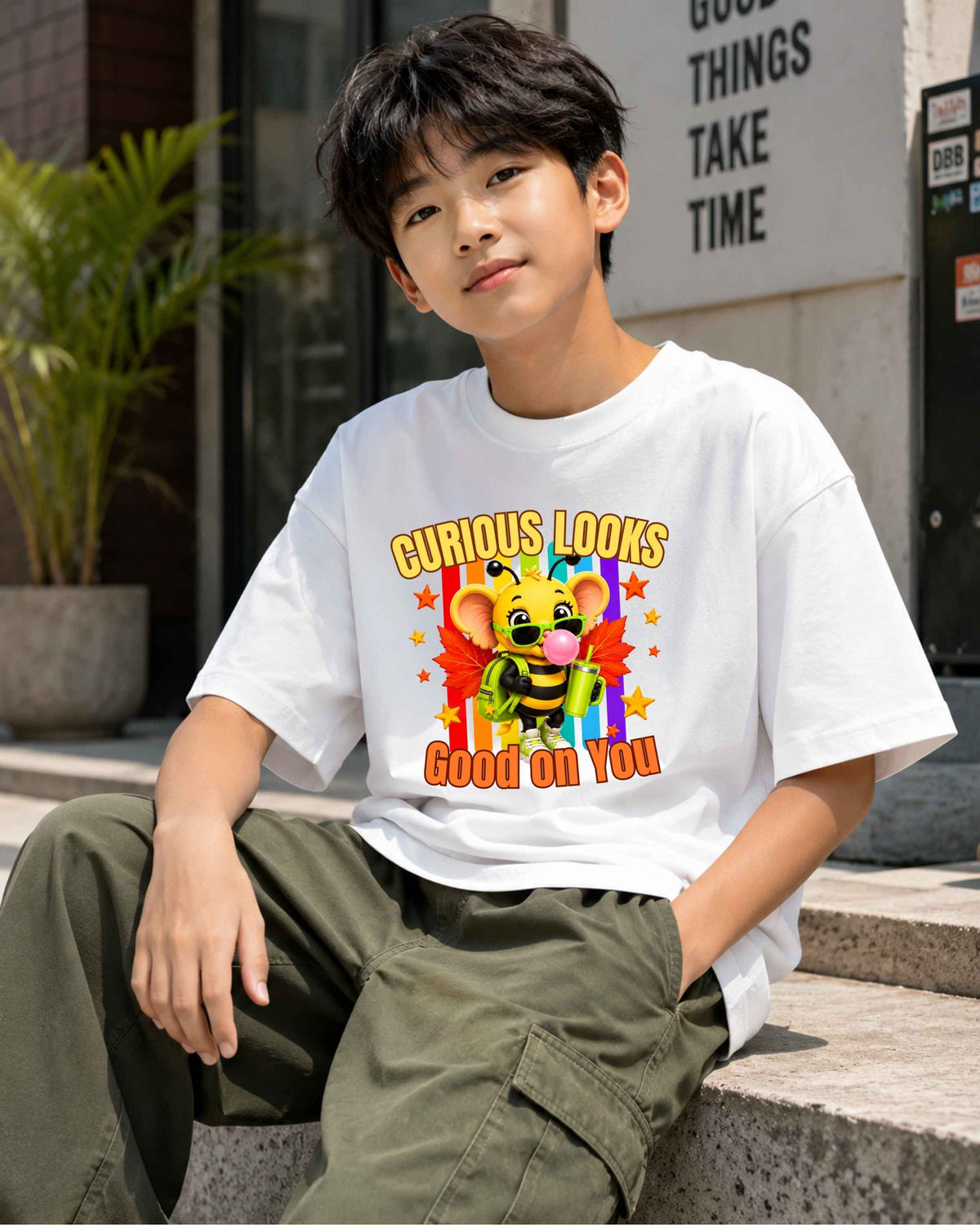 Curious Looks Good on You T-Shirt