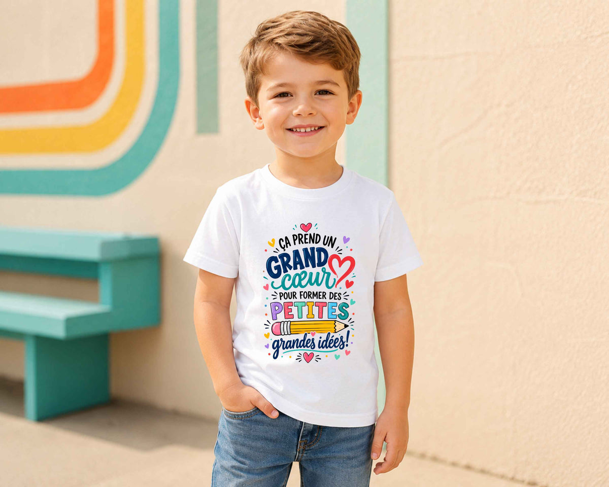 Ça Prend un Grand Cœur T-Shirt