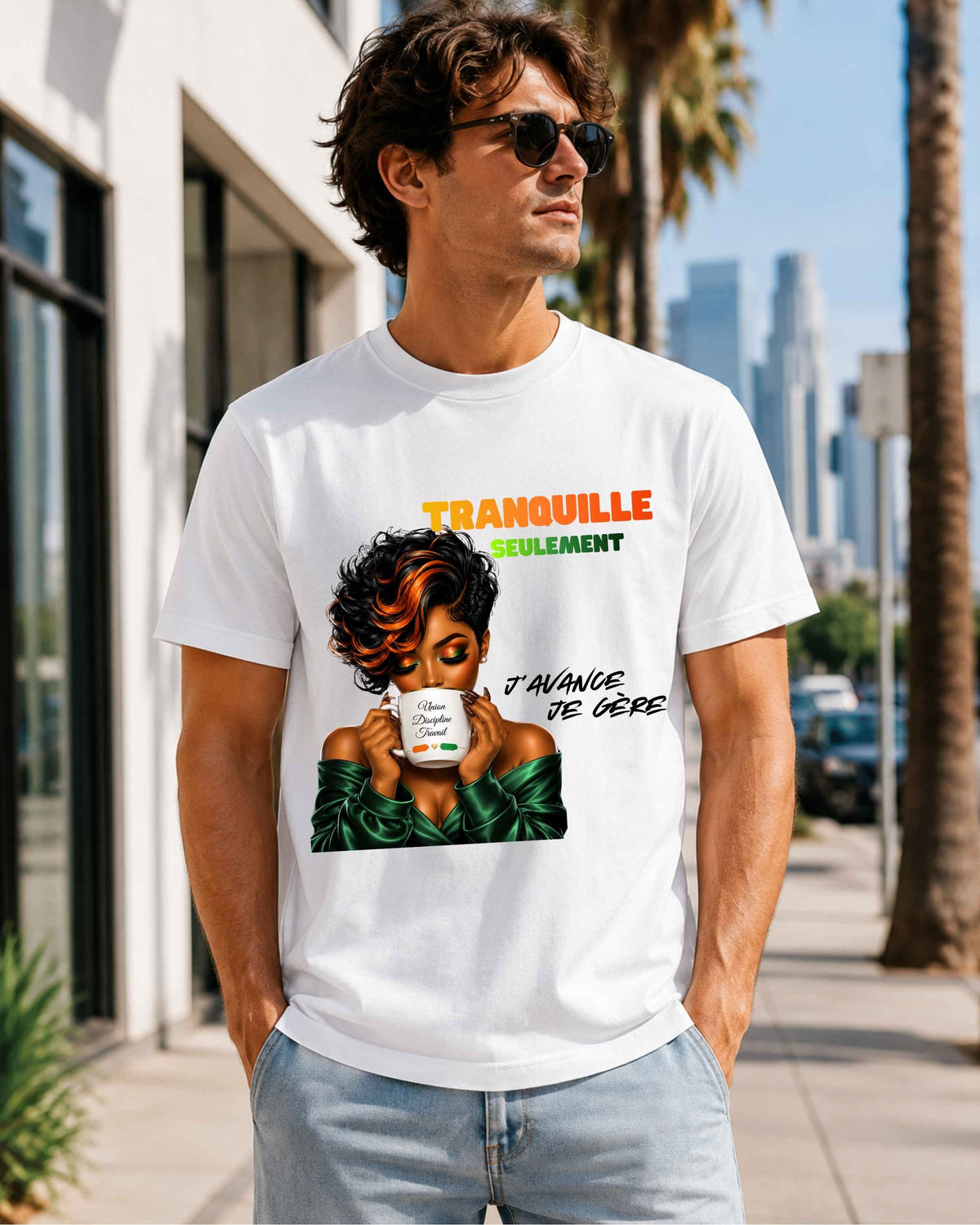 Tranquille Seulement | Ivorian Graphic Unisex T-Shirt