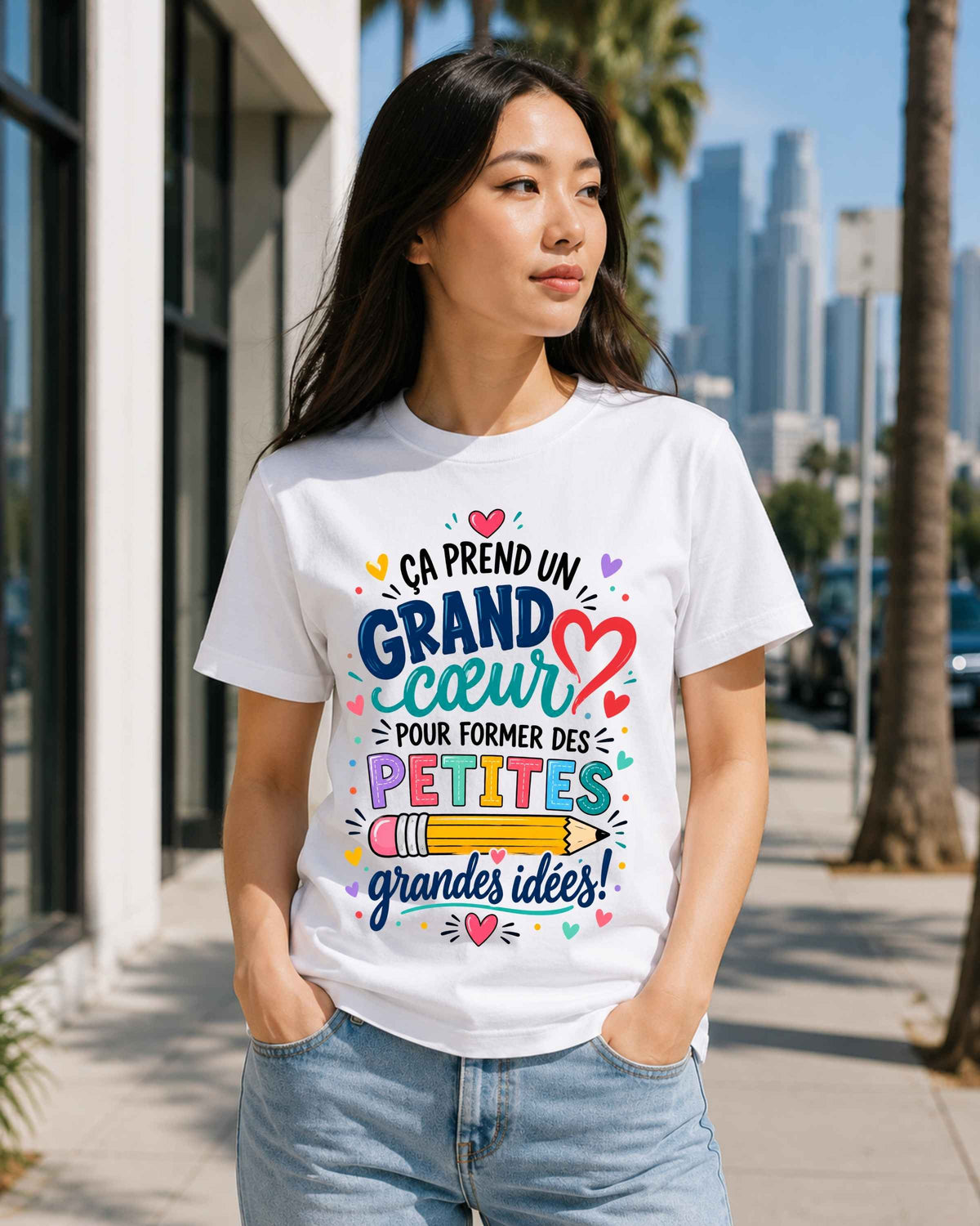 Ça Prend un Grand Coeur T-Shirt