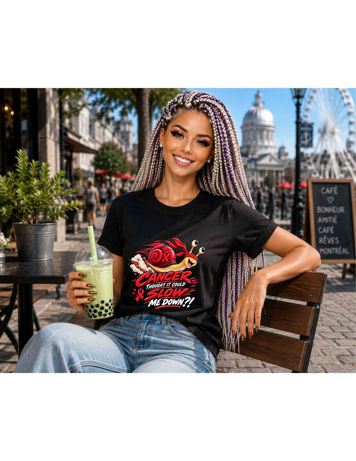 Cancer Thought It Could Slow Me Down?! T-Shirt