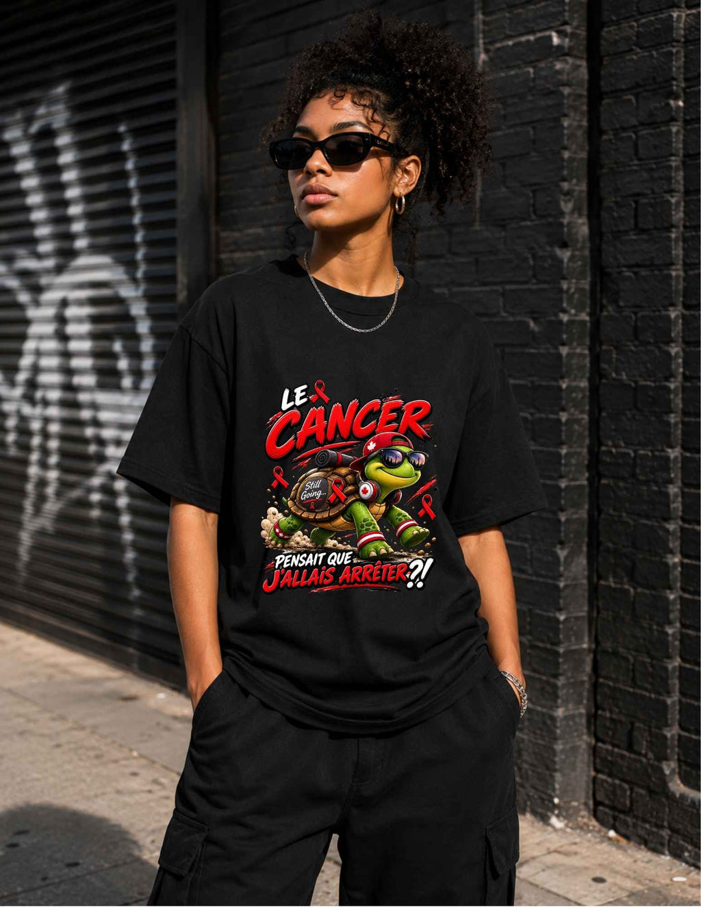 Le Cancer Pensait Que J'allais Arrêter?! T-Shirt
