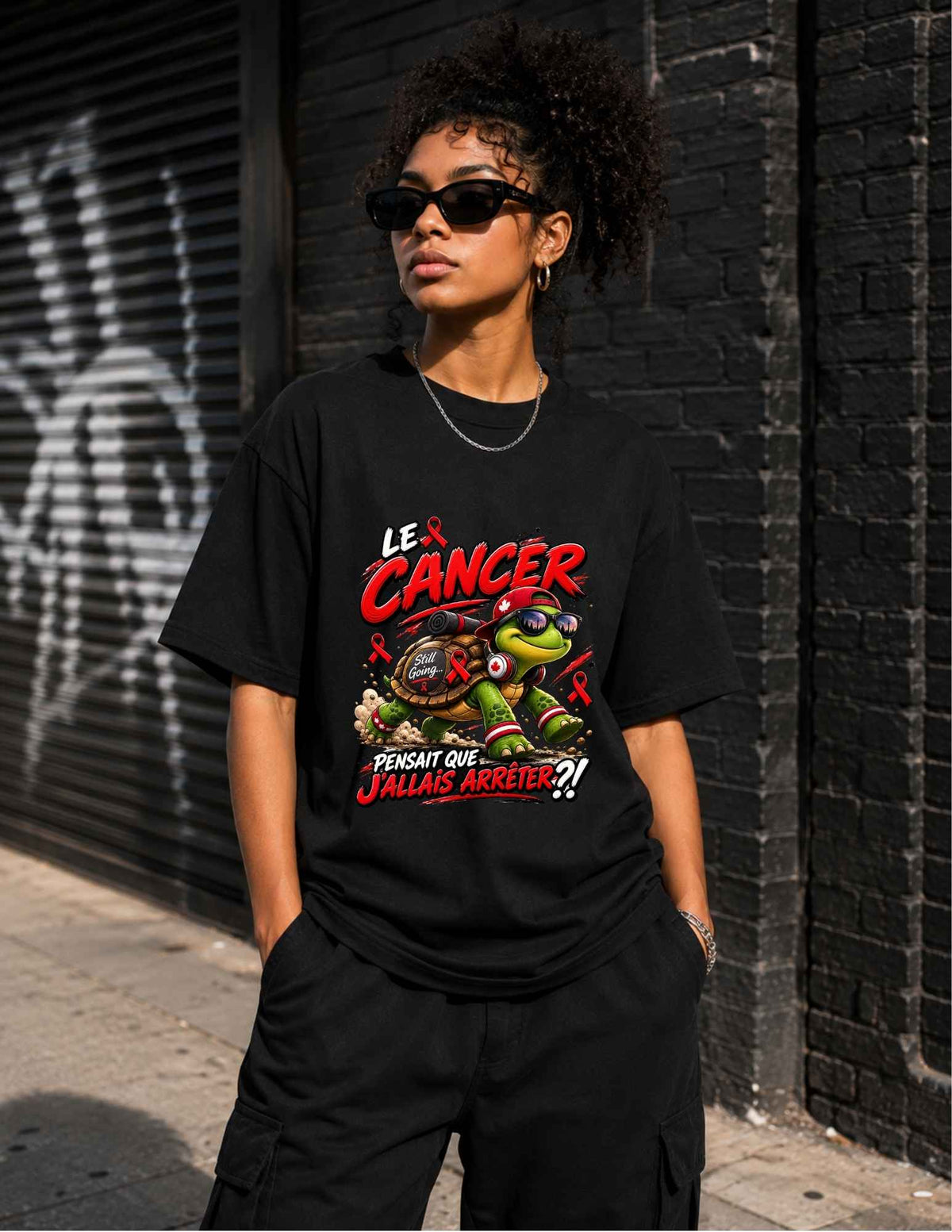 Le Cancer Pensait Que J'allais Arrêter?! T-Shirt
