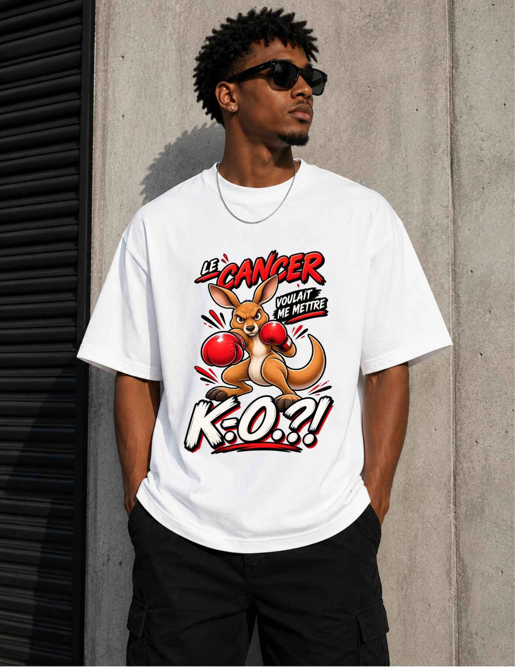 Le Cancer Voulait Me Mettre K.O. T-Shirt