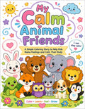 My Calm Animal Friends - Printable Coloring Book