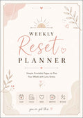 Weekly Reset Planner - Printable
